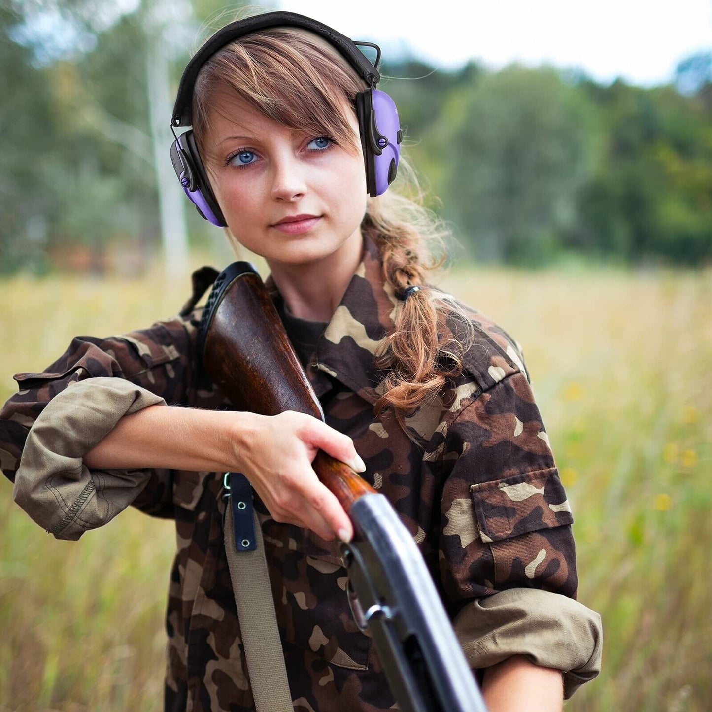 Awesafe Electronic Shooting Earmuffs Ear Hearing Protection Headphones for Sh...