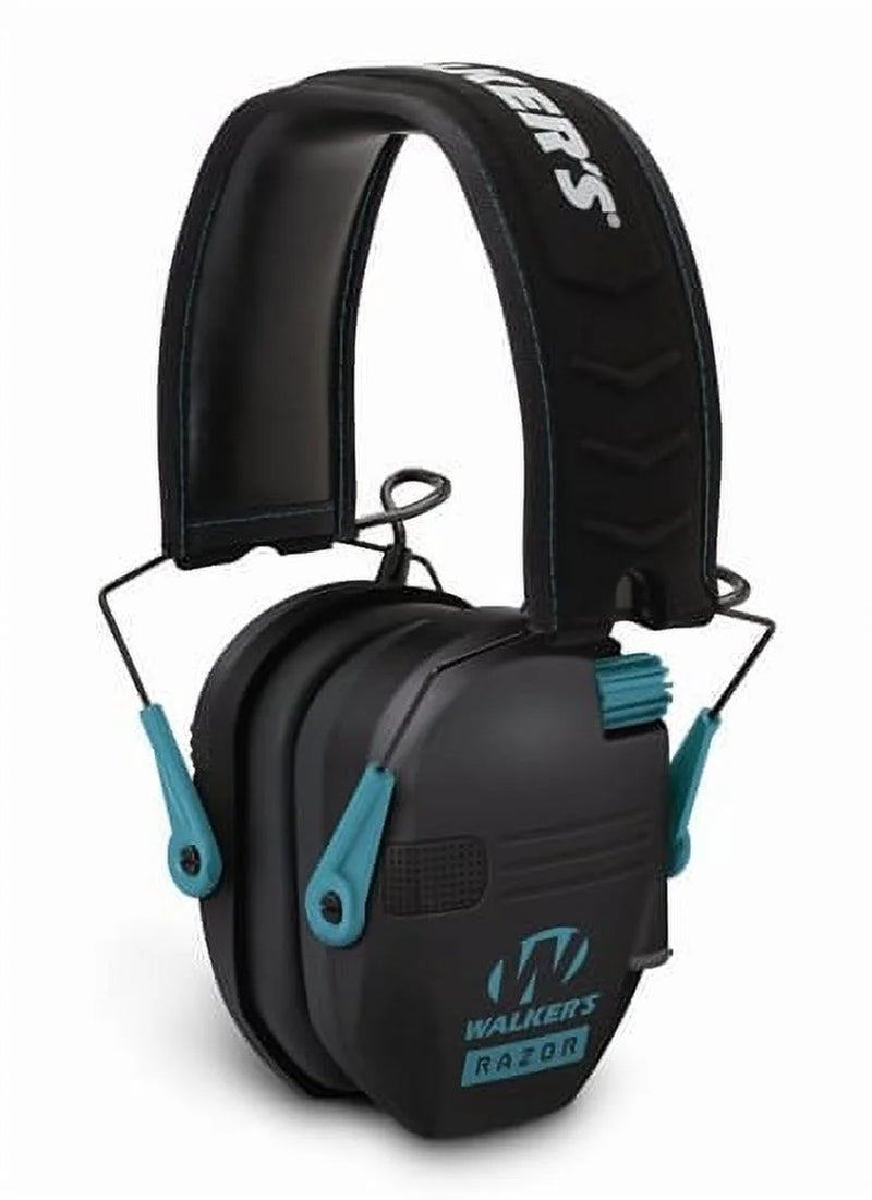 GAME EAR RAZOR SLIM SHOOTER FOLDING EARMUFF 23 DB TEAL/BLACK