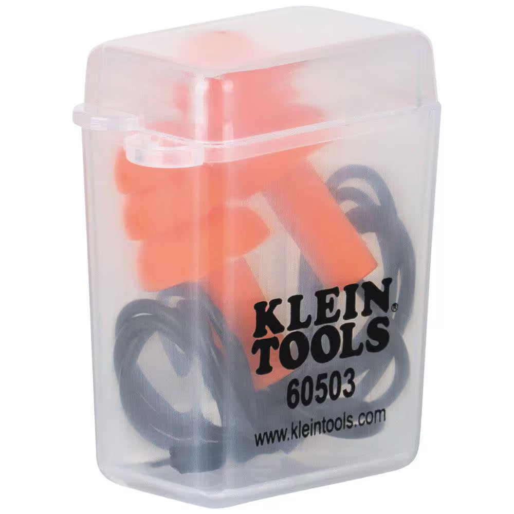 Corded Ear Plugs (6-Pairs)