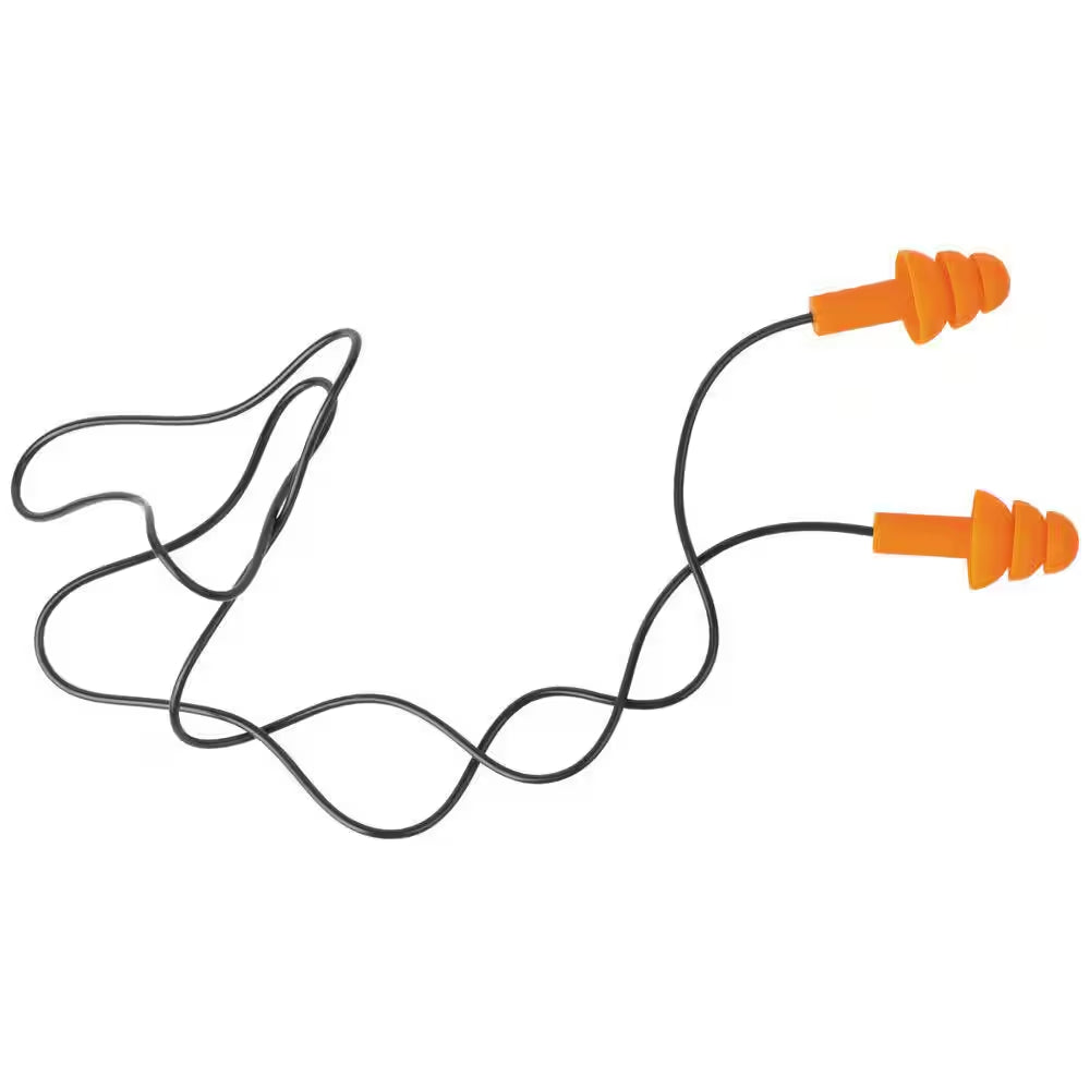 Corded Ear Plugs (6-Pairs)