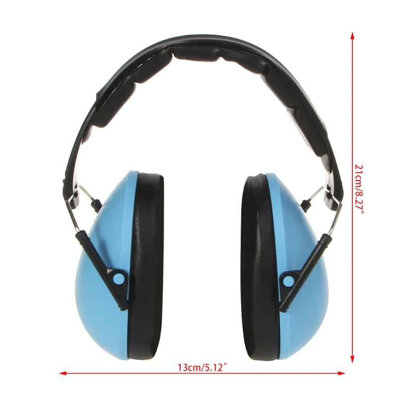 Foldable Hearing Protection Ear Muffs Noise Cancelling Earmuff for Kids Child